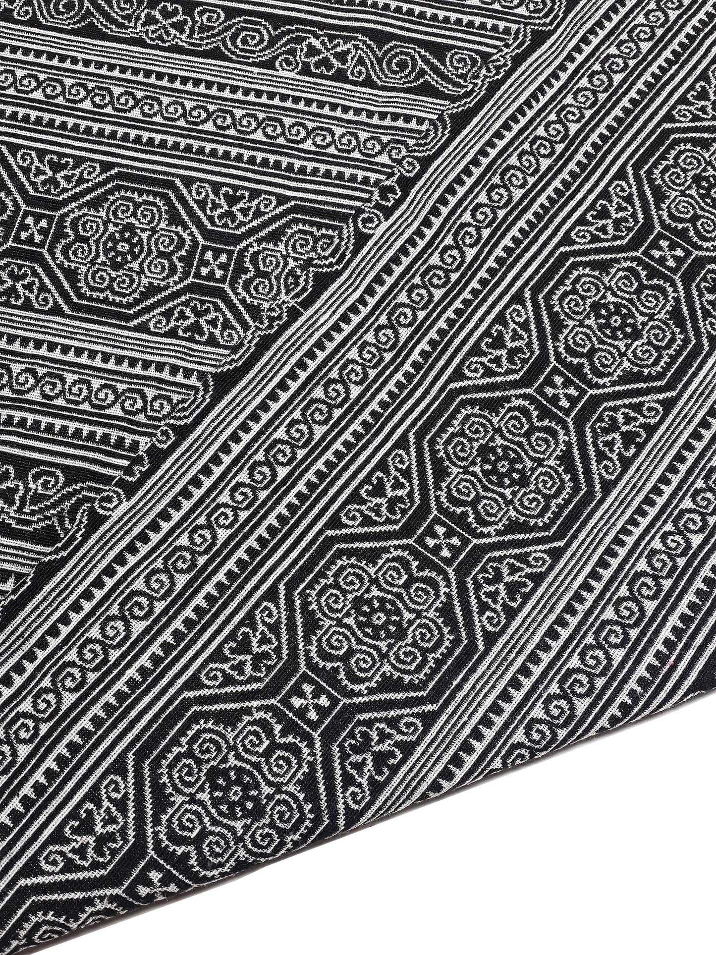 Thai Woven Cotton Fabric Tribal Fabric Native Fabric Ethnic fabric Aztec fabric Craft Supplies Woven Textile 1/2 yard (WF277)