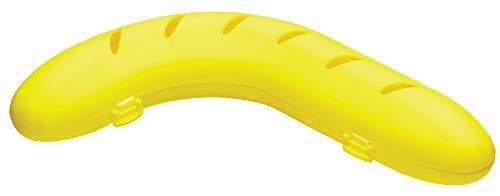 KitchenCraft Plastic Banana Protector Case, 25 cm (10") - Yellow