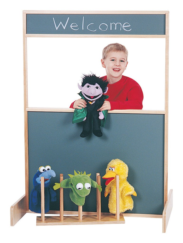 Jonti-Craft® Space Saver Multi-Play Screen - Chalkboard