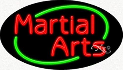 Martial Arts Handcrafted Energy Efficient Flashing Glasstube Neon Signs