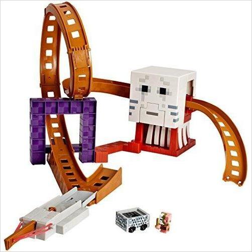 Hot Wheels Minecraft Ghast Attack Track Set
