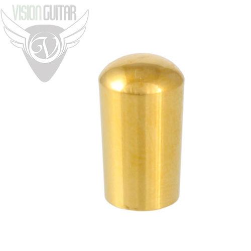 Schaller Quality Gold Plated Brass Switch Knob Tip for Switchcraft Toggles