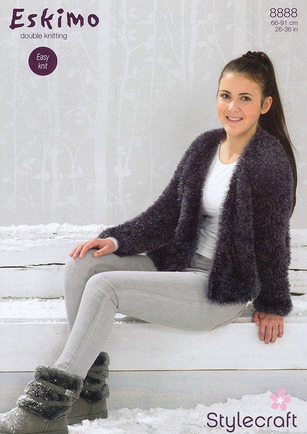 Jacket in Stylecraft Eskimo DK (8888)