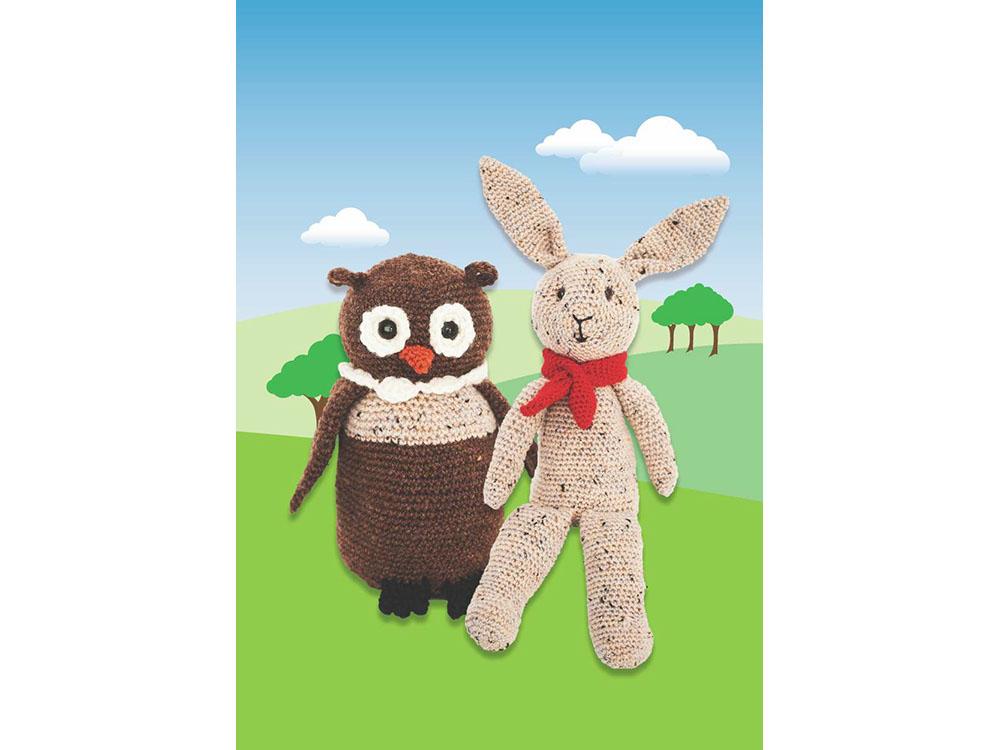 Hare & Owl in Stylecraft Life DK (9666)