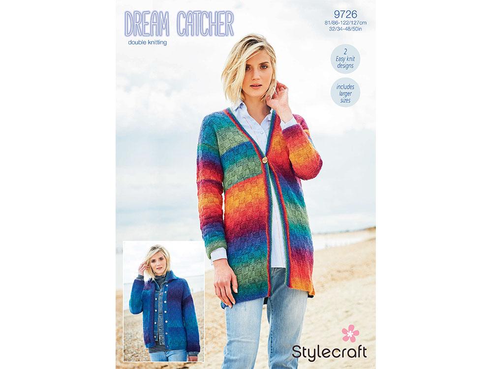 Jacket and Cardigan in Stylecraft Dreamcatcher DK (9726)