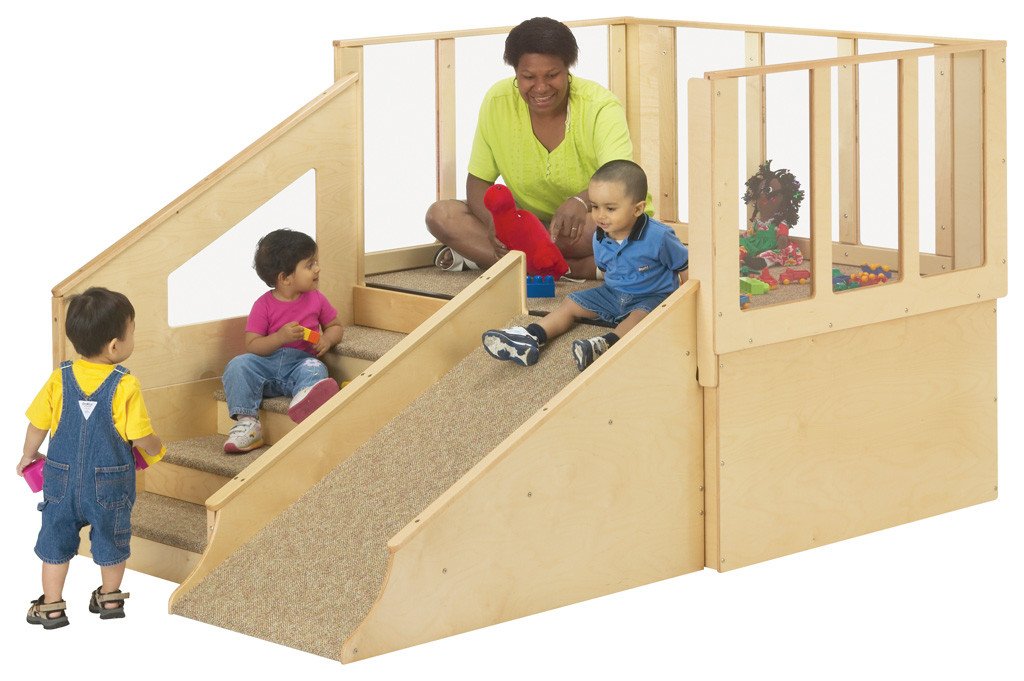 Jonti-Craft Tiny Tots Loft without Bins