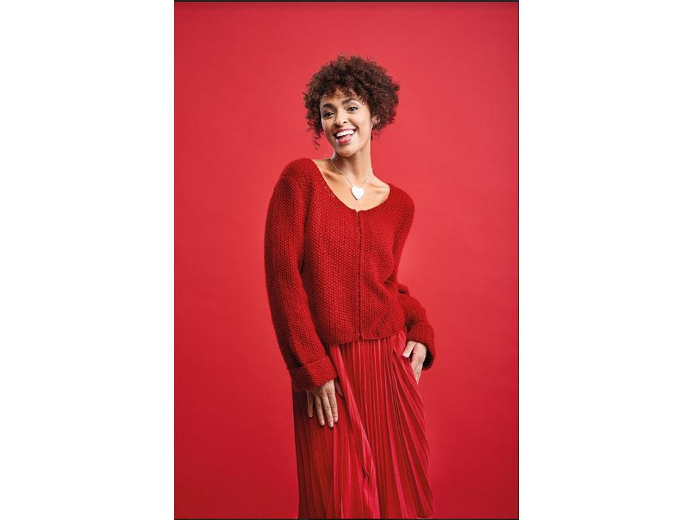 Let's Knit Boxy Jacket in Stylecraft Life Aran