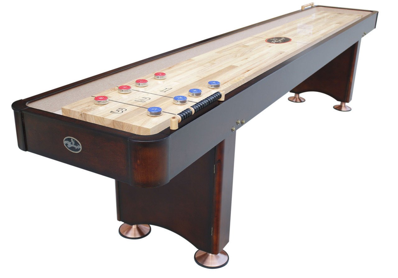 Playcraft Georgetown 14' Shuffleboard Table in Espresso