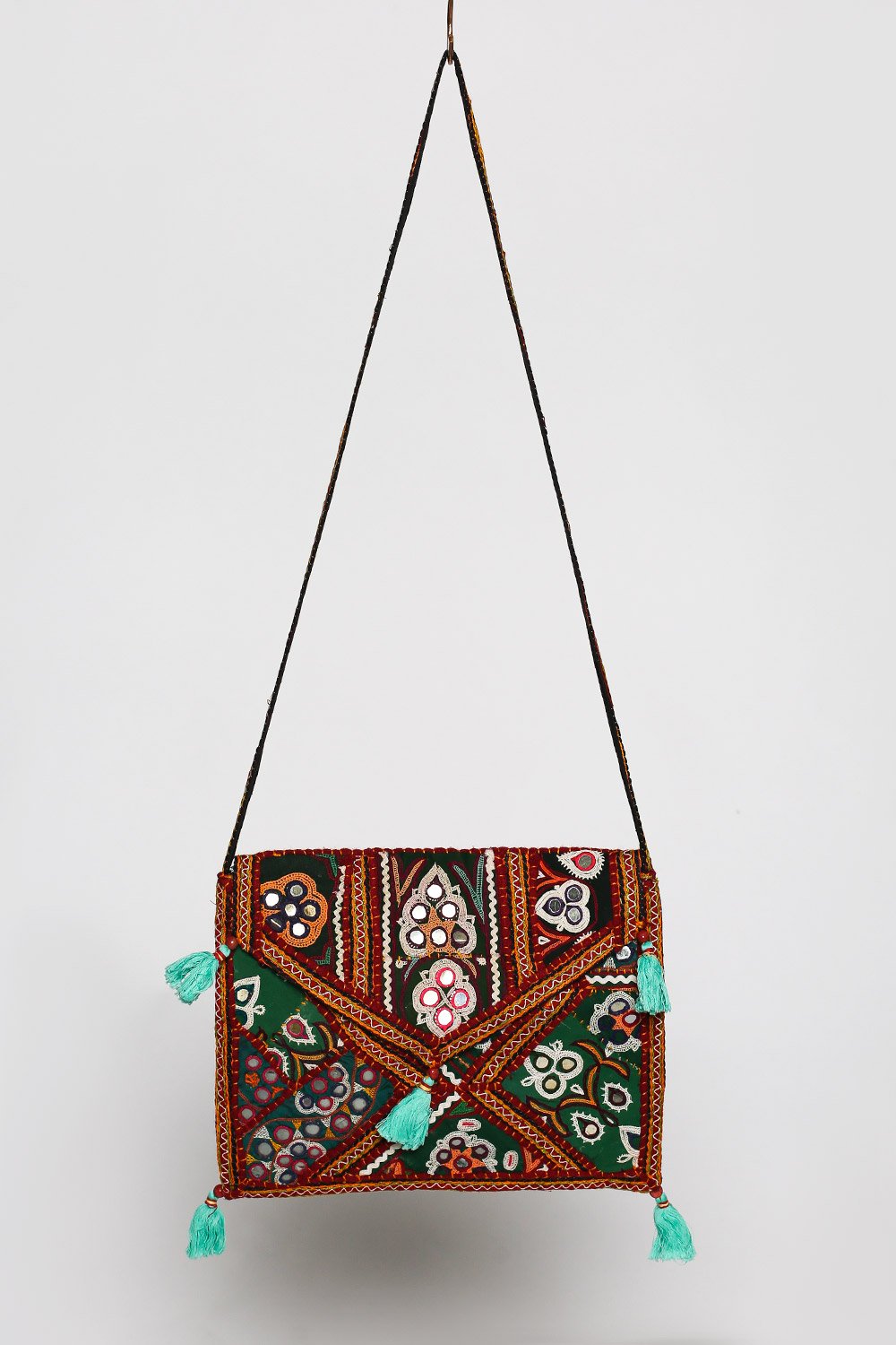Handcrafted Vintage Clutch in Earth