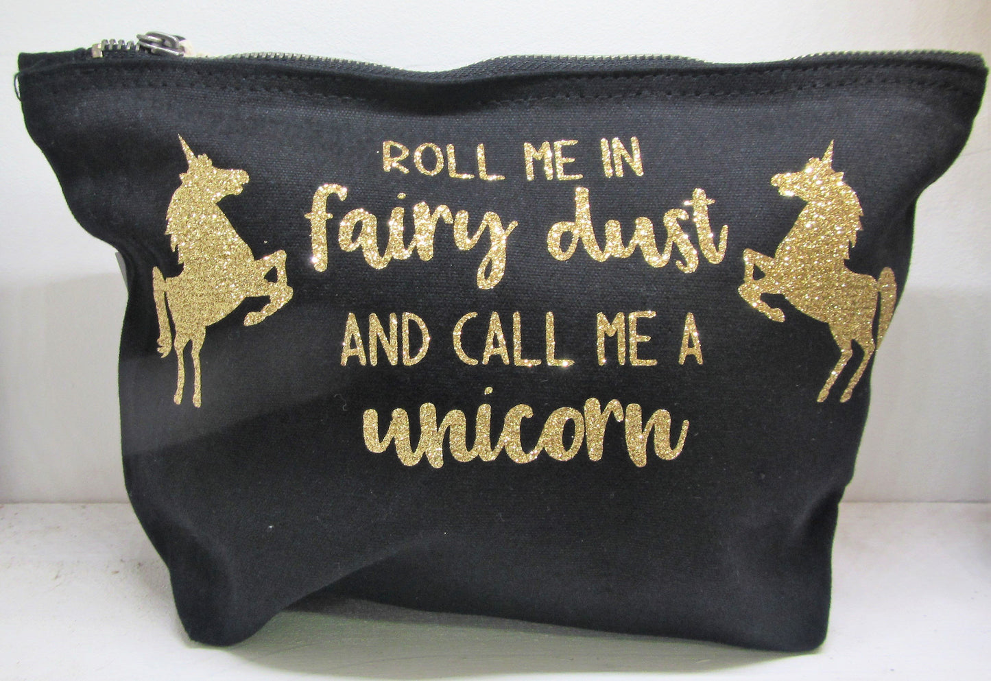 Handcrafted large unicorn pencil cases