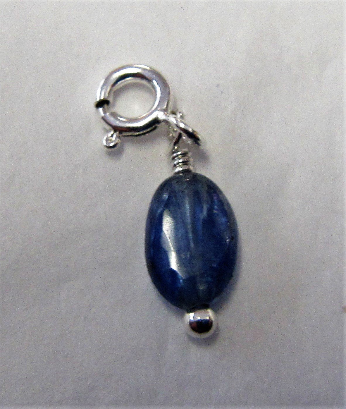 Something Blue for that bride to be, handcrafted precious stones