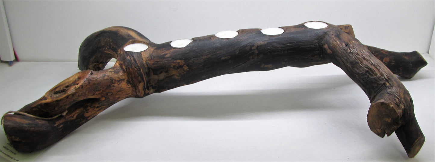 Handcrafted beautiful driftwood candle holder