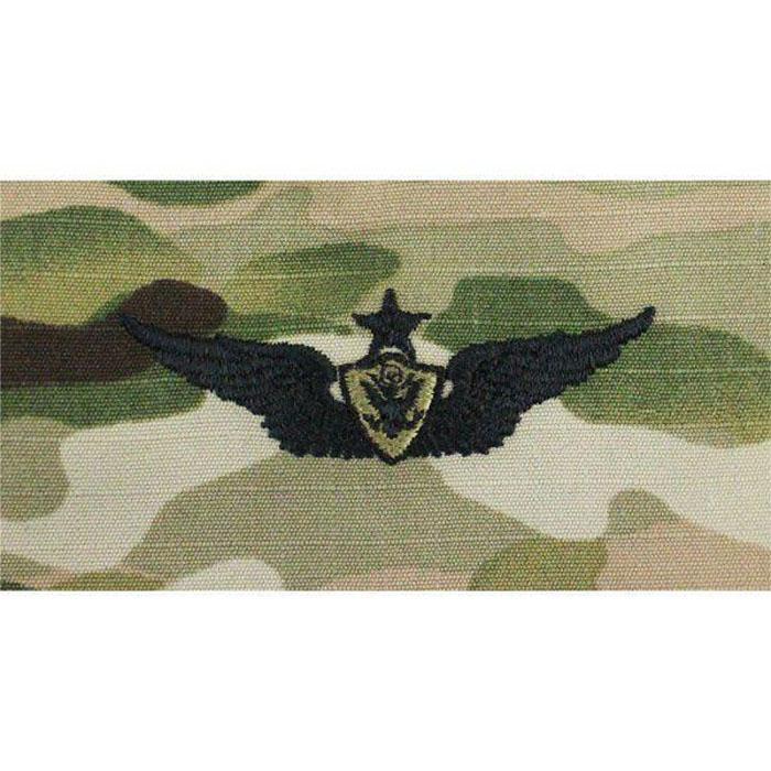 Senior Aircrew OCP Sew-on Badge - Aircraft Crewman