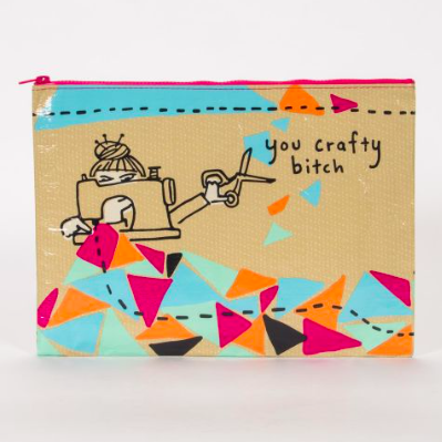 You Crafty Bitch Jumbo Pouch