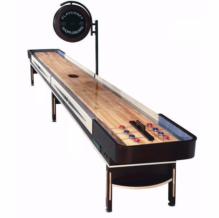 Playcraft Telluride 12' Pro Style Shuffleboard Table in Espresso