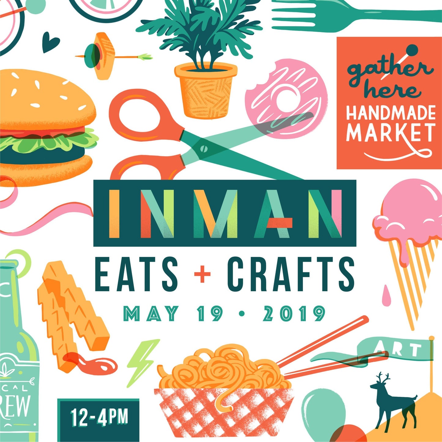 Inman Eats AND Crafts! 2019