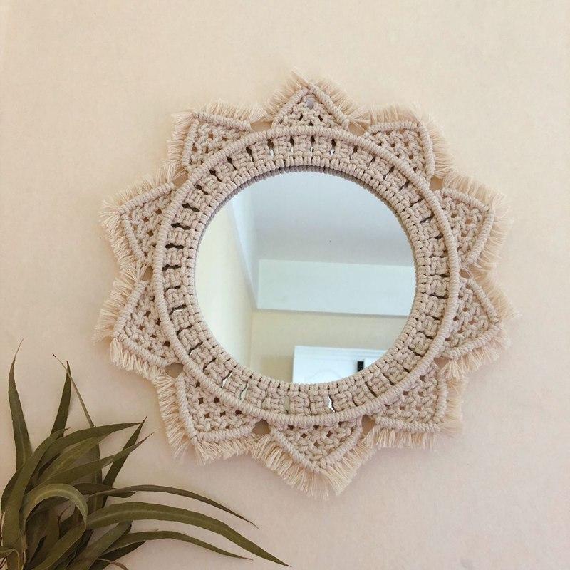 Handcraft Macrame Mirror