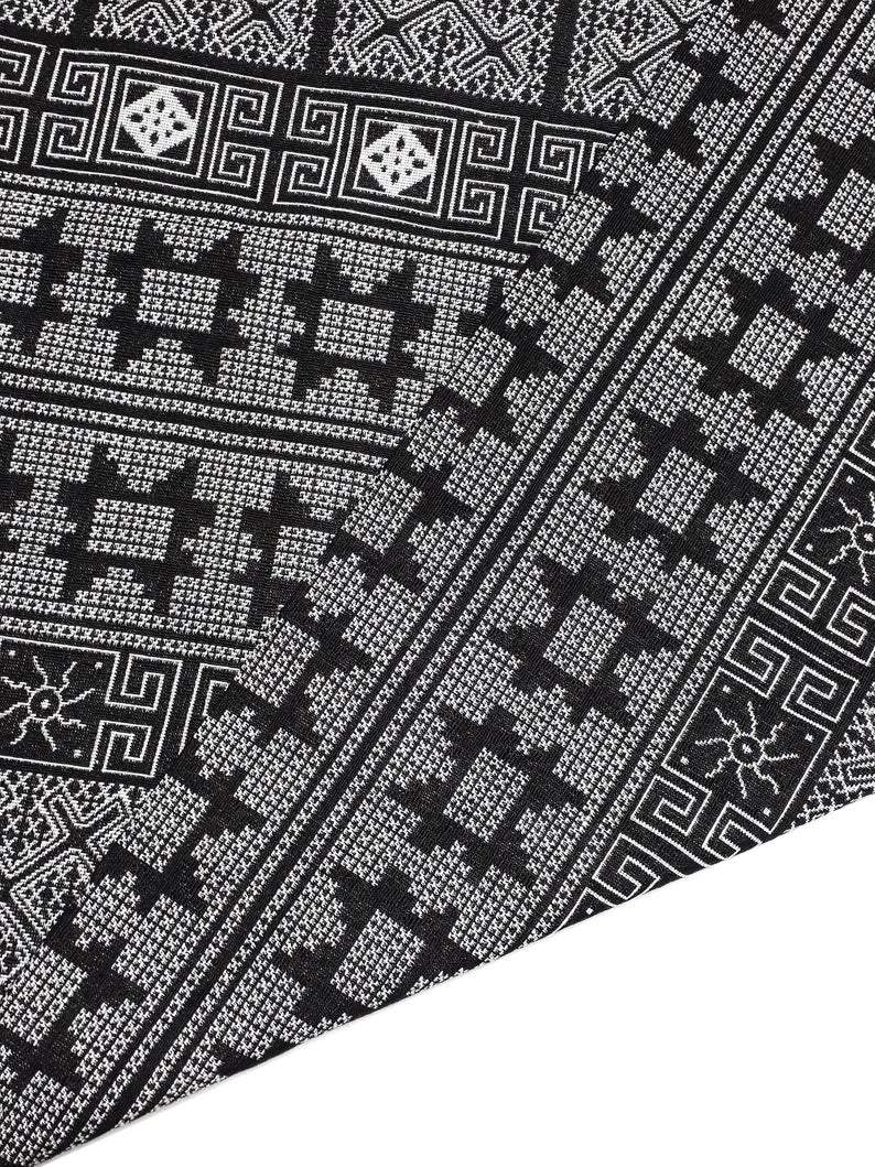 Veradacraft Thai Woven Cotton Fabric Tribal Fabric Native Fabric Ethnic fabric Aztec fabric Craft Supplies Woven Textile 1/2 yard (WFF267)
