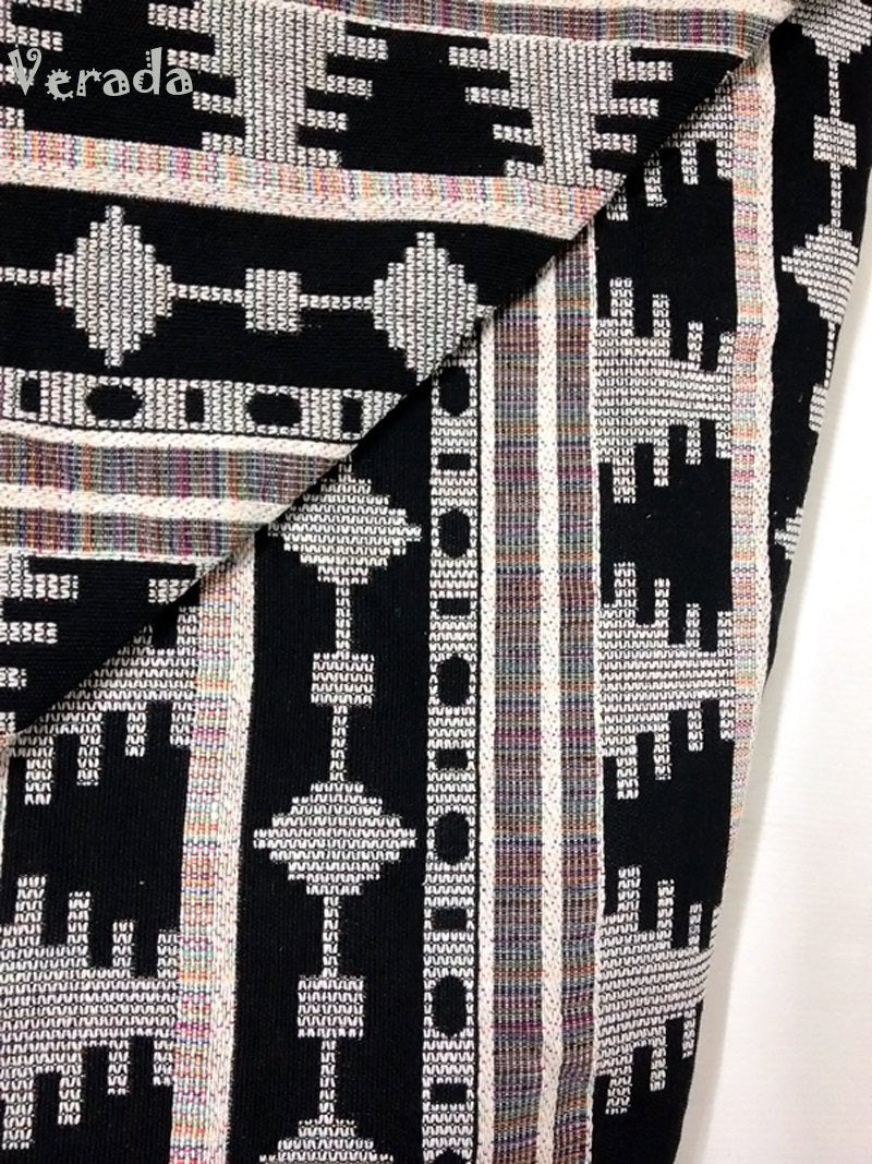 Thai Woven Cotton Tribal Fabric Textile 1/2 yard (WF28)