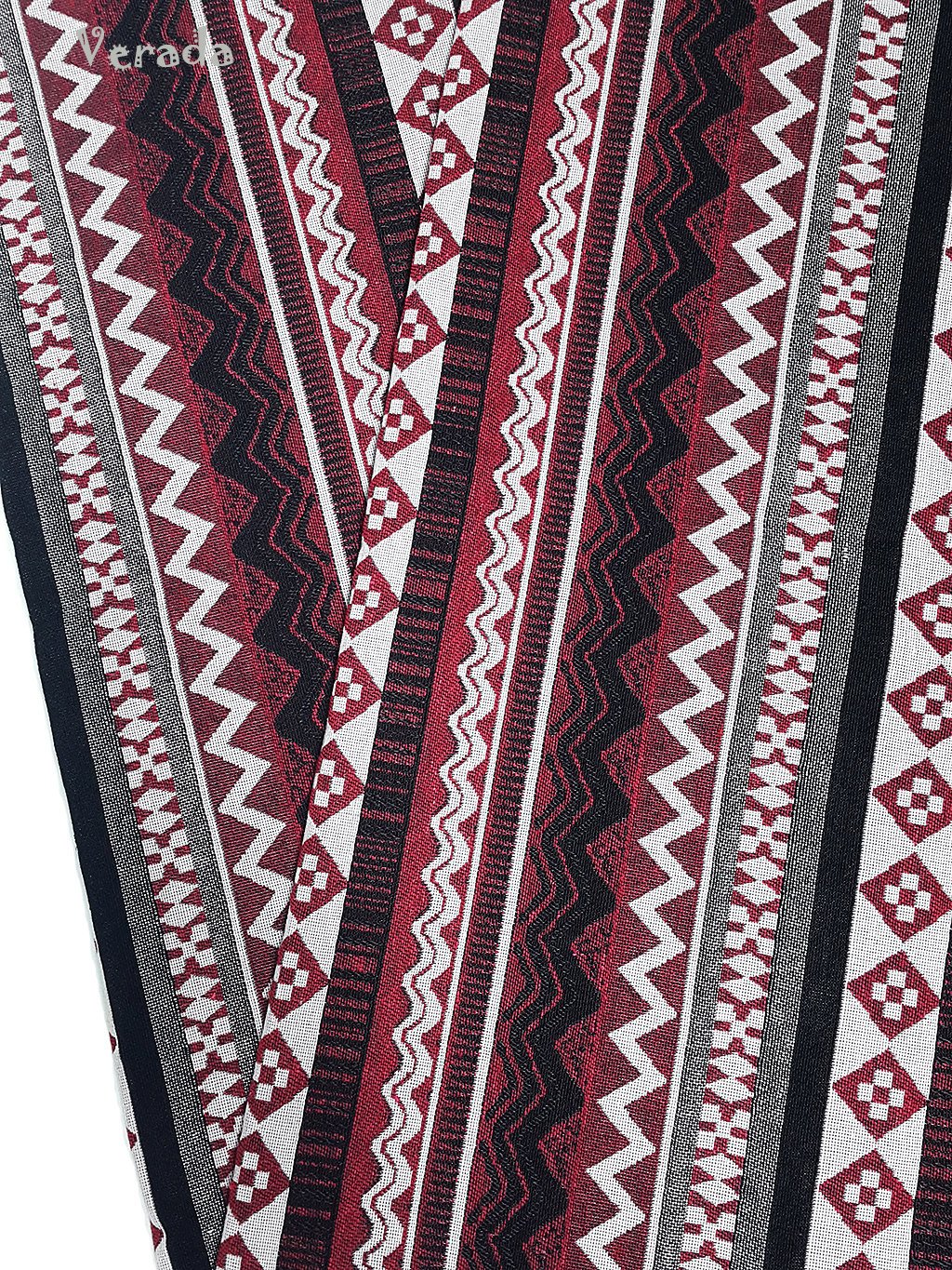 Thai Tribal Native Woven Fabric Cotton Textile 1/2 yard (WF79)