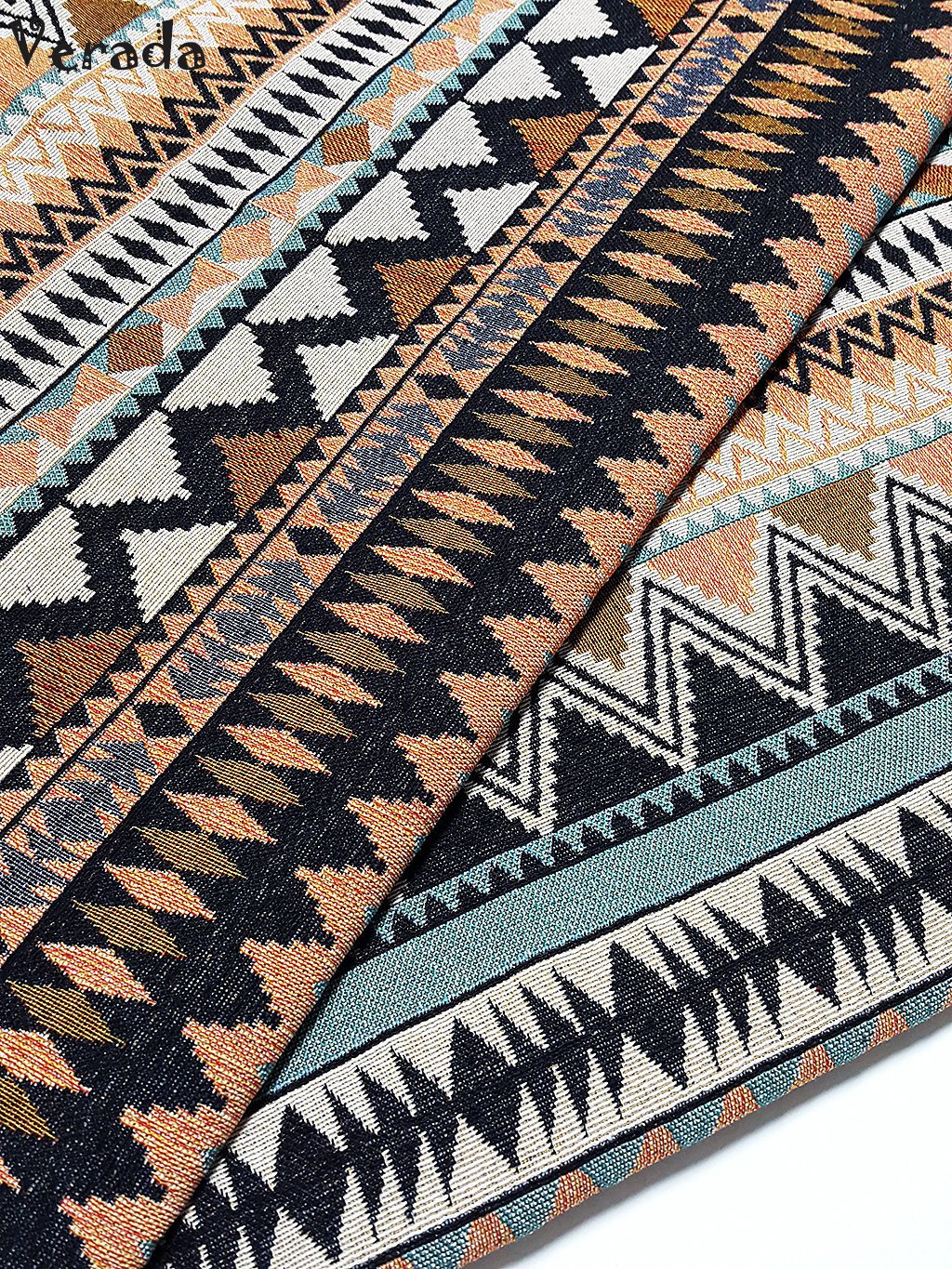 Thai Tribal Native Woven Fabric Cotton Textile 1/2 yard (WF106)
