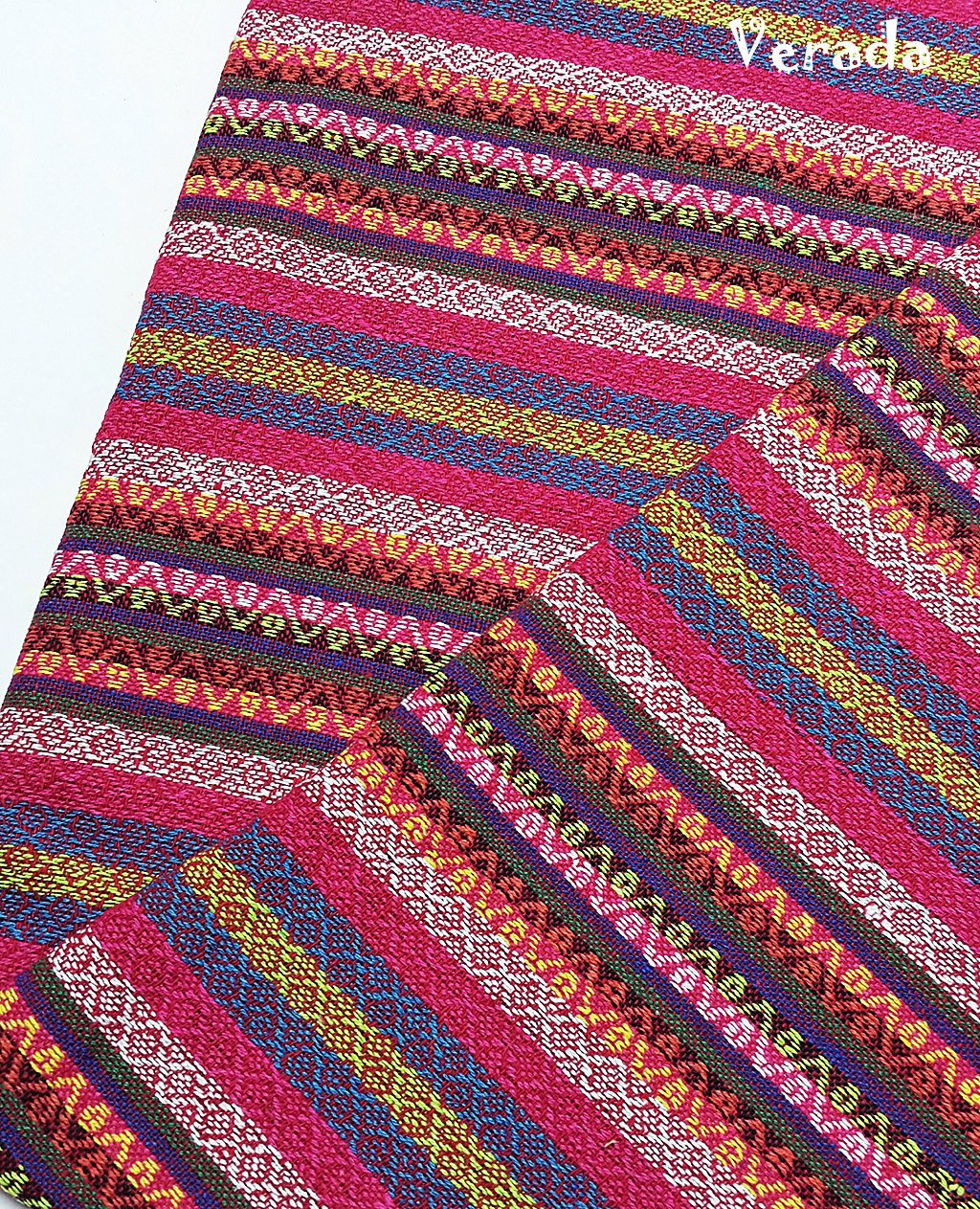 Woven Cotton Tribal Fabric Textile 1/2 yard (WF144)