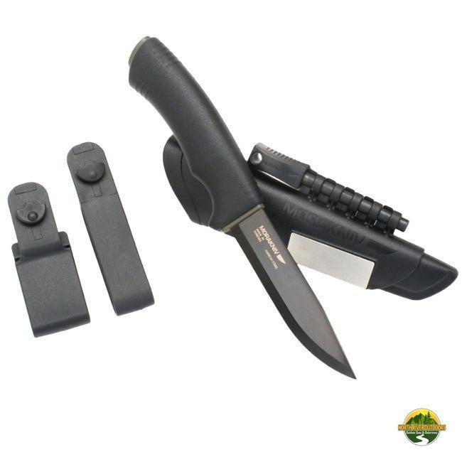 Morakniv Bushcraft Survival Knife Black