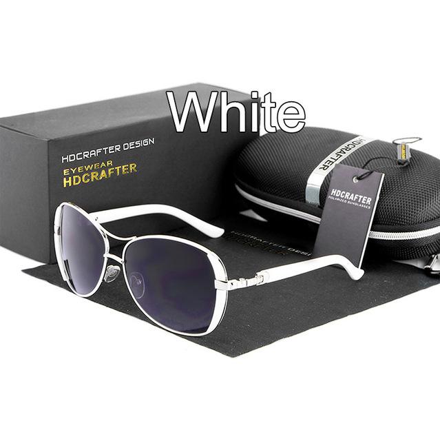 Hdcrafter Sunglasses Fashion Cat Eye Glasses Women Elegant Driving Googles