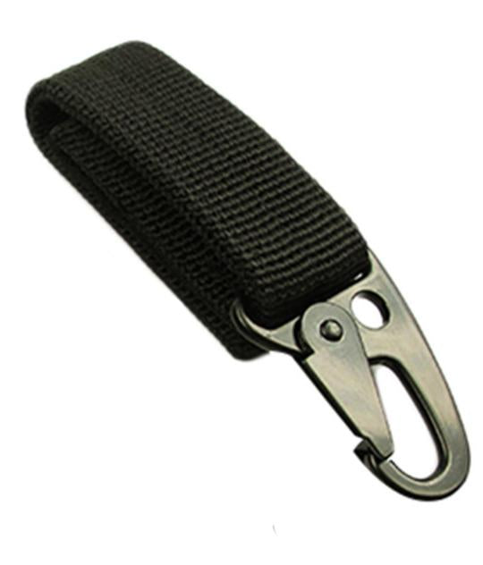 molle attach belt clip webbing backpack strap Quickdraw clasp outdoor kit Carabiner camp tactical travel bag hike bushcraft