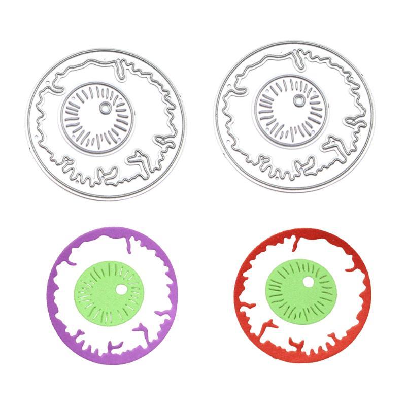 Halloween Eyes Metal Cutting Dies Stencils for DIY Scrapbooking Die Cuts Photo Album Decorative Embossing Folder Craft Dies