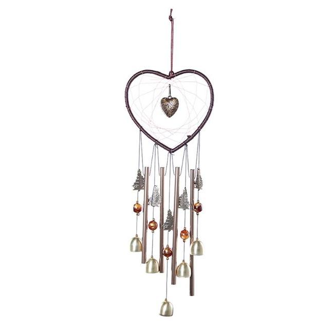 Metal Tube Bell Wind Chimes Living Yard Garden Hanging Windchimes Home Decor Ornaments Dreamcatcher Craft Gifts