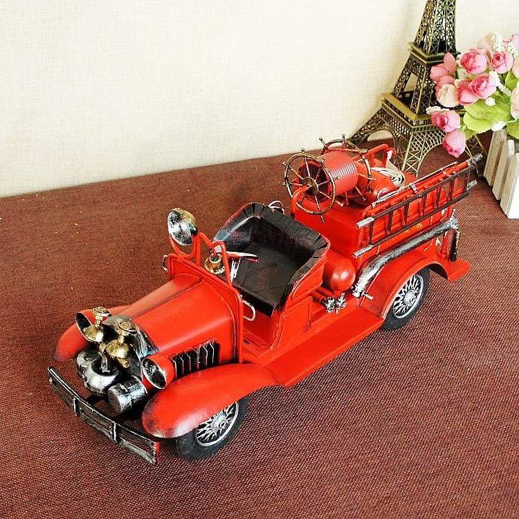 Retro Fire Engines Metal Craft Models