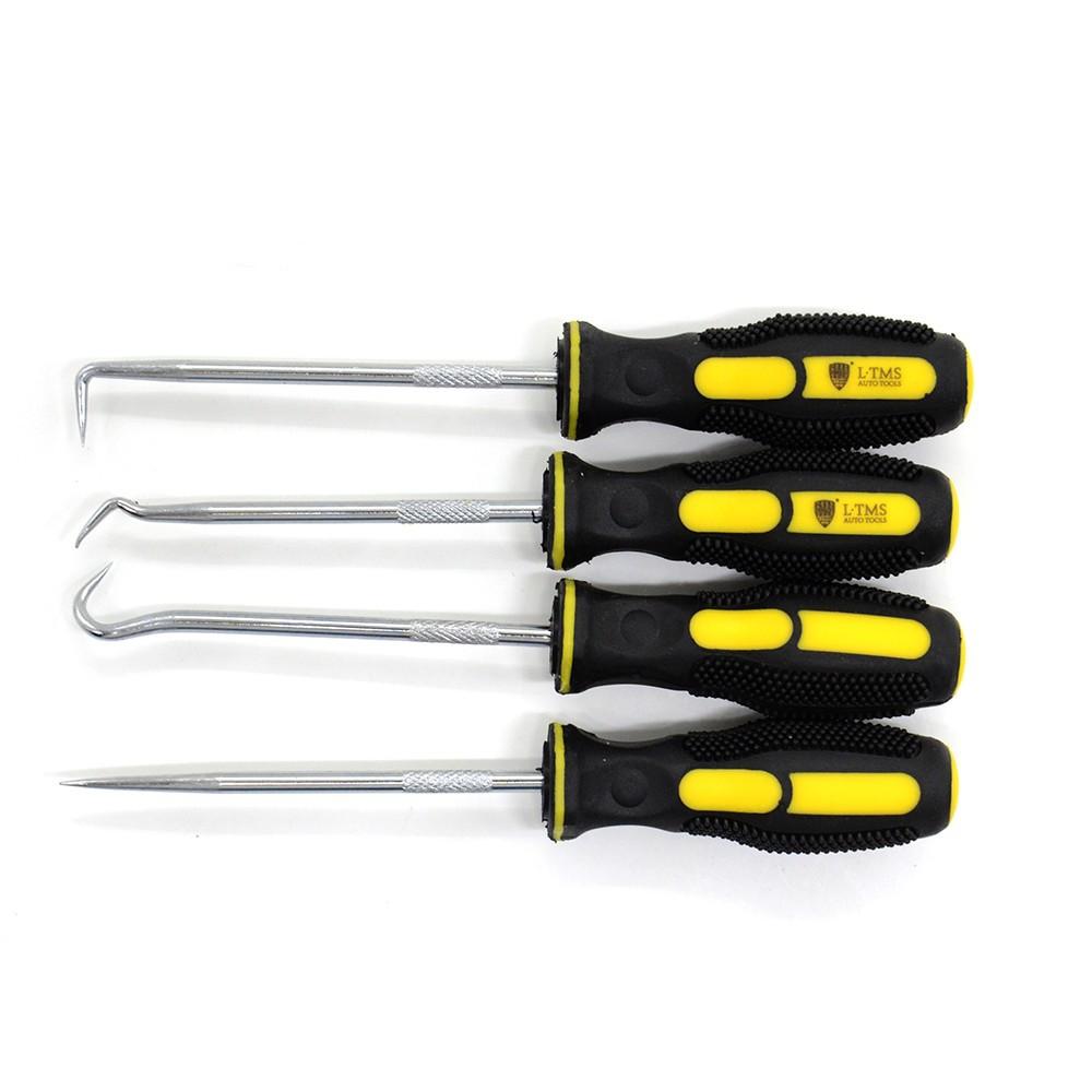 Hook And Pick Set O-Ring Seal Remover Craft Tool Free Shipping Car Automotive Extra Long - 4 PCS