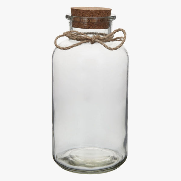 Seductive Glass Jars With Cork Lids