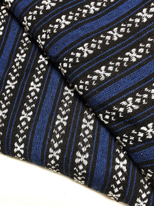Thai Woven Cotton Fabric Tribal Fabric Native Fabric by the yard Ethnic fabric Aztec fabric Craft Supplies Woven Textile 1/2 yard (WF253)