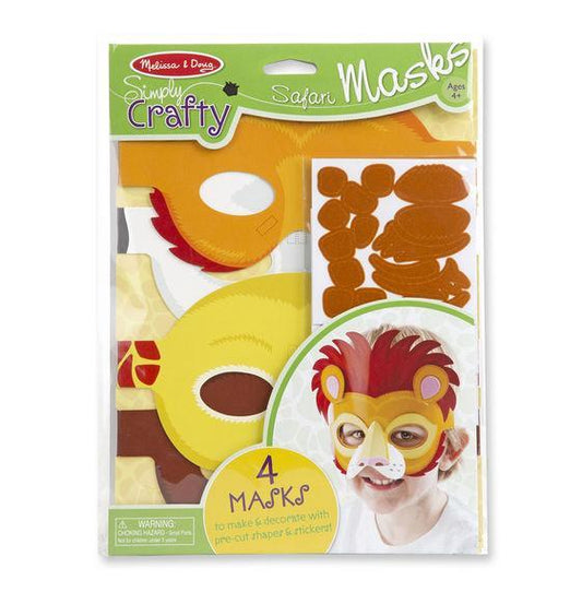 Melissa & Doug - Simply Crafty, Safari Masks