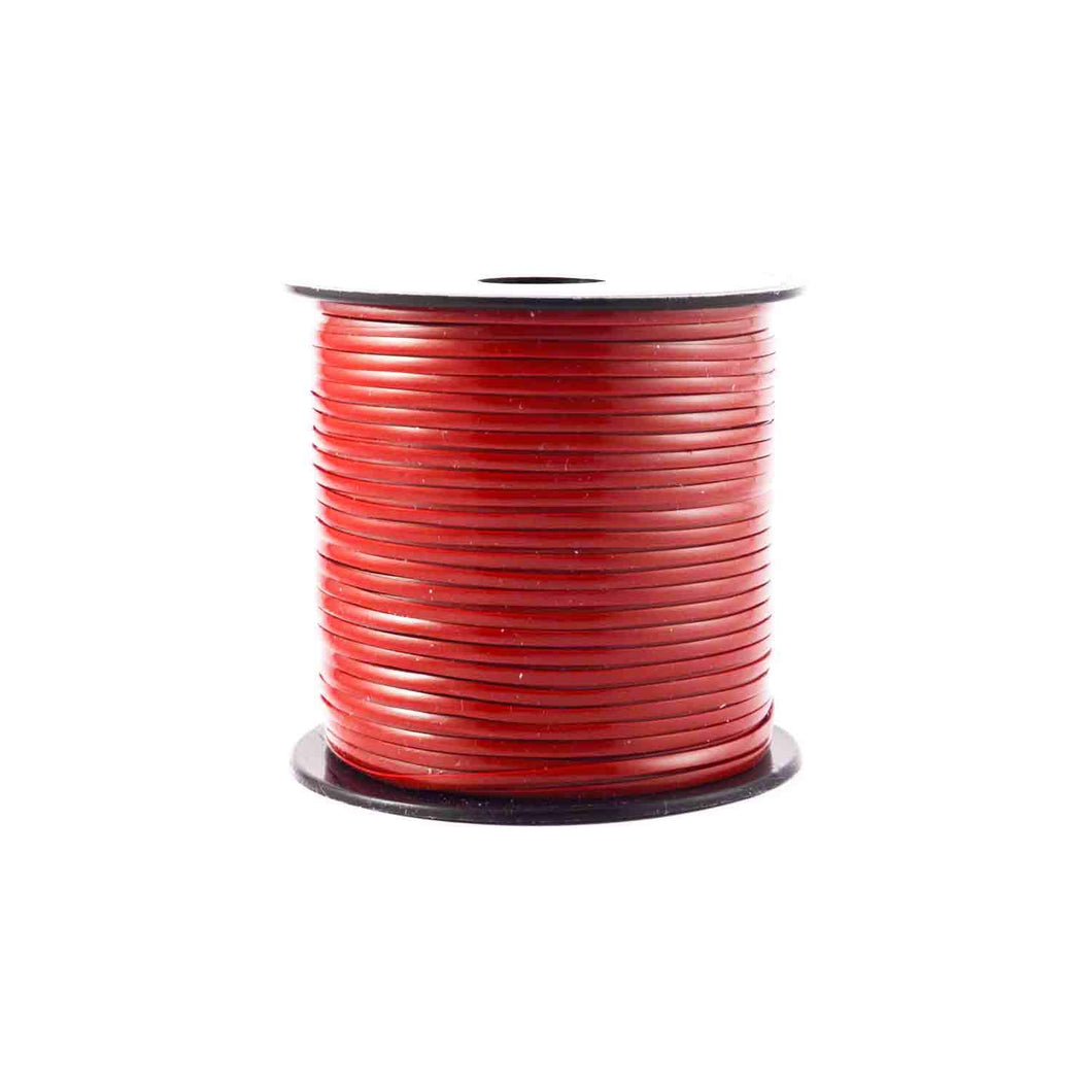 Red Plastic Craft Lace Lanyard Gimp String Bulk 100 Yard Roll