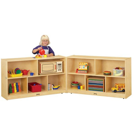 Jonti-Craft 0292JC Low Mobile Fold-n-Lock Storage
