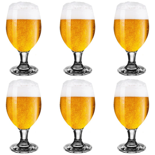 Rink Drink Craft Beer & Ale Glasses - 400ml - Set of 6