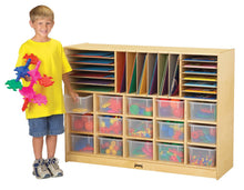 Load image into Gallery viewer, Jonti-Craft® Sectional Cubbie-Tray Mobile Storage - with Clear, Colored or No Trays