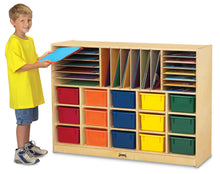 Load image into Gallery viewer, Jonti-Craft® Sectional Cubbie-Tray Mobile Storage - with Clear, Colored or No Trays