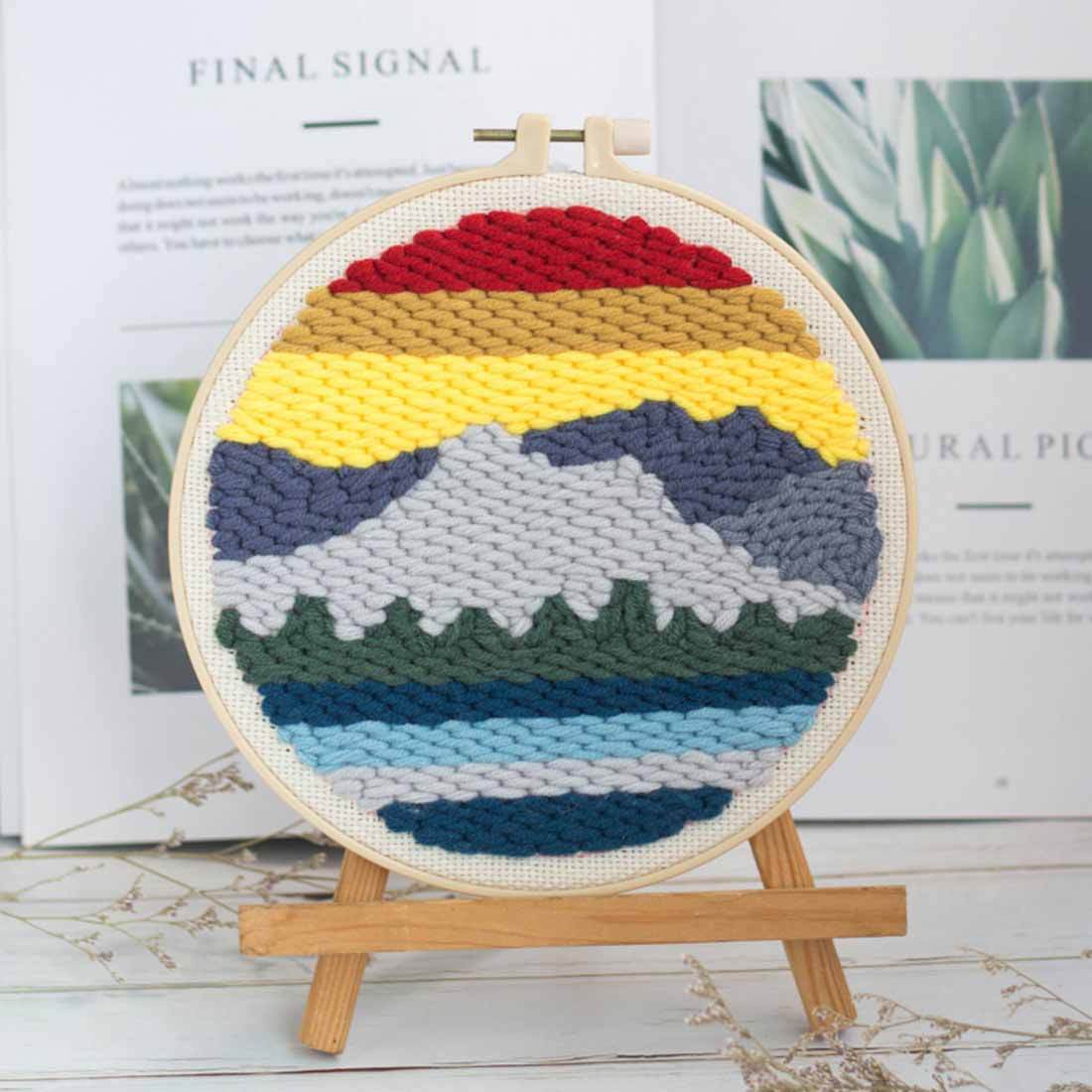 Lakeside  DIY Rug Hooking Punch Needle HandCraft