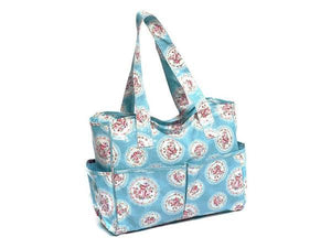 Hobby and Gift Vinyl Craft Bag Cameo Floral