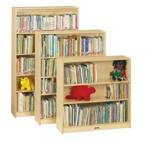 Jonti-Craft 0961JC Standard Bookcase with 3 Adjustable Shelves