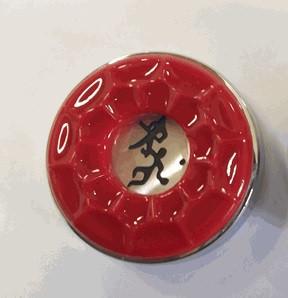 Playcraft 2 1/8" Deluxe Shuffleboard Weight - Red