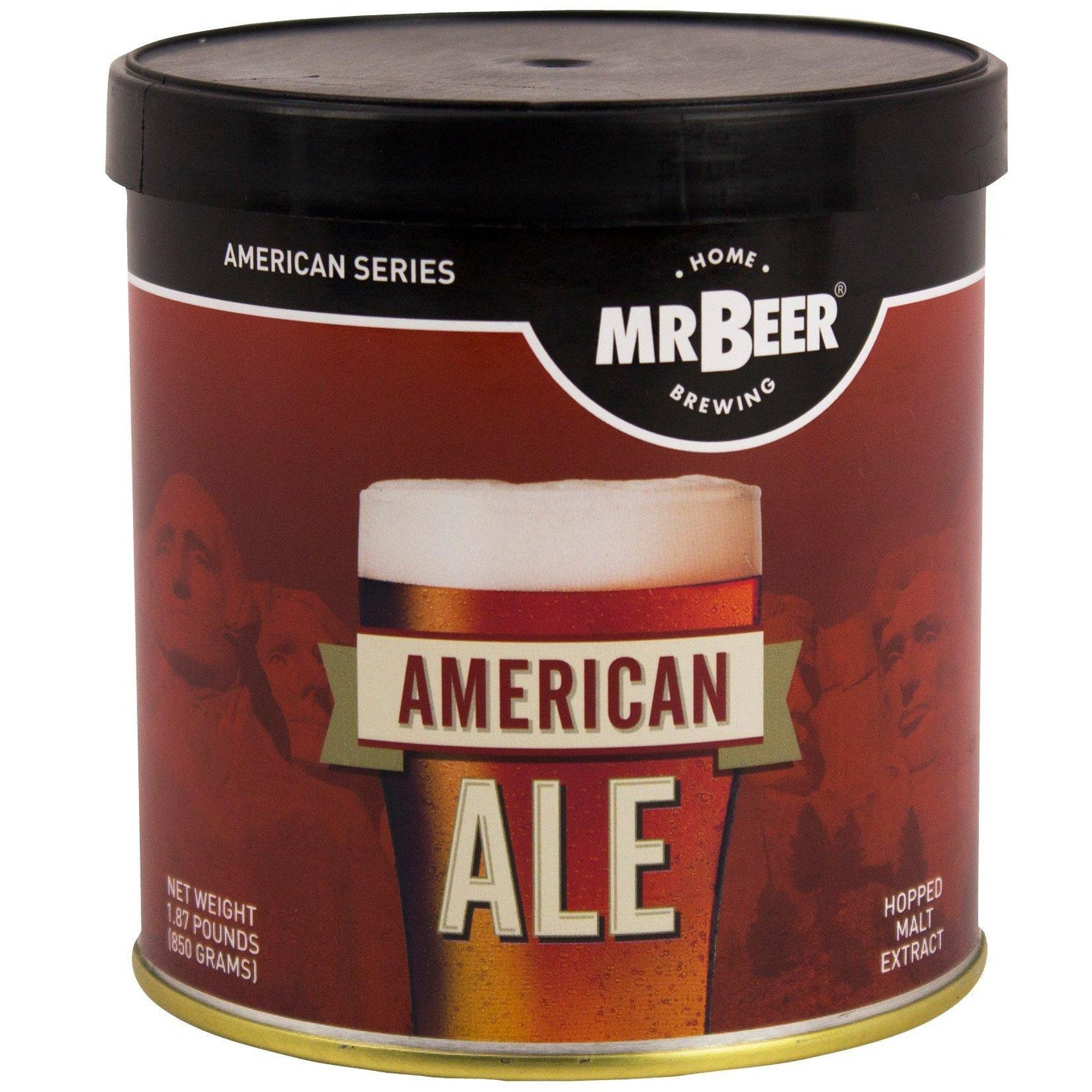 Mr. Beer American Ale 2 Gallon Craft Beer Refill Kit, Contains Hopped Malt