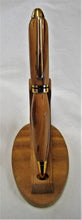 Load image into Gallery viewer, Handcrafted Italian Olive Wood pen with various fittings and pen type