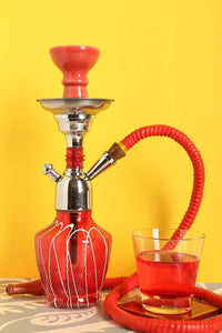 Hookah Thunder Red 12 Inch