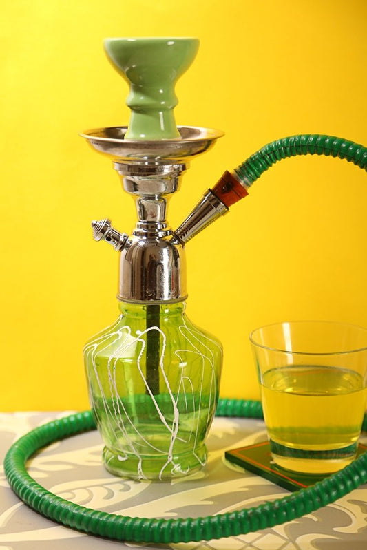 Hookah Thunder Green 12 Inch