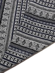 Thai Woven Cotton Fabric Tribal Fabric Native Fabric Ethnic fabric Aztec fabric Craft Supplies Woven Textile 1/2 yard (WF287)